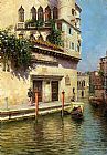 Rubens Santoro A Venetian Backwater painting